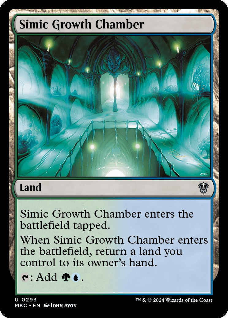 Simic Growth Chamber [Murders at Karlov Manor Commander] | Exor Games Dartmouth