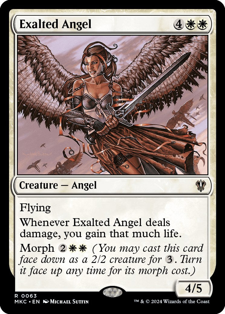 Exalted Angel [Murders at Karlov Manor Commander] | Exor Games Dartmouth