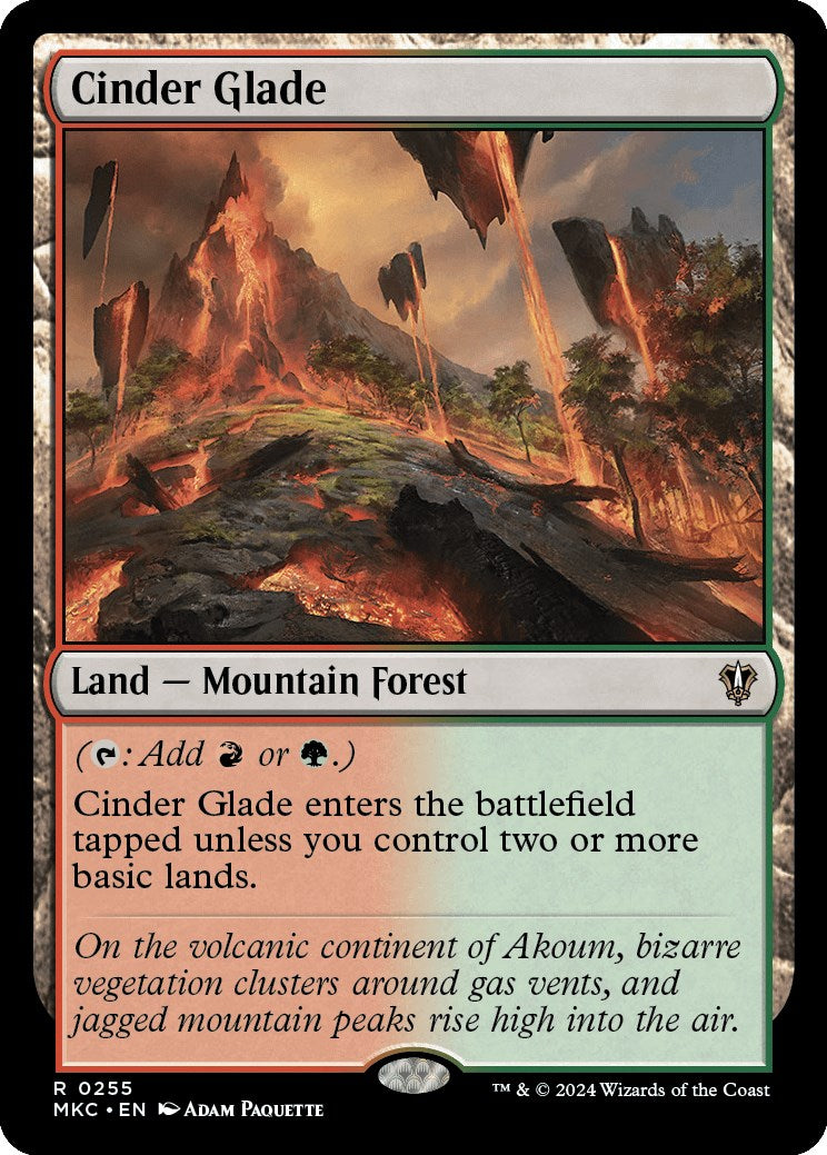 Cinder Glade [Murders at Karlov Manor Commander] | Exor Games Dartmouth