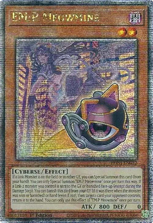 EM:P Meowmine [PHNI-EN032] Quarter Century Secret Rare | Exor Games Dartmouth