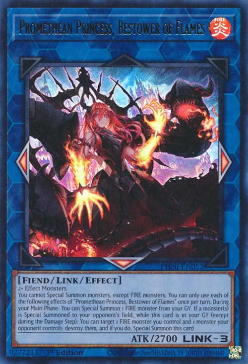 Promethean Princess, Bestower of Flames [PHNI-EN052] Ultra Rare | Exor Games Dartmouth