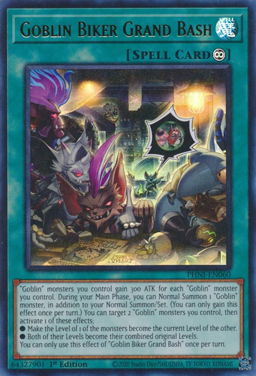 Goblin Biker Grand Bash [PHNI-EN060] Ultra Rare | Exor Games Dartmouth