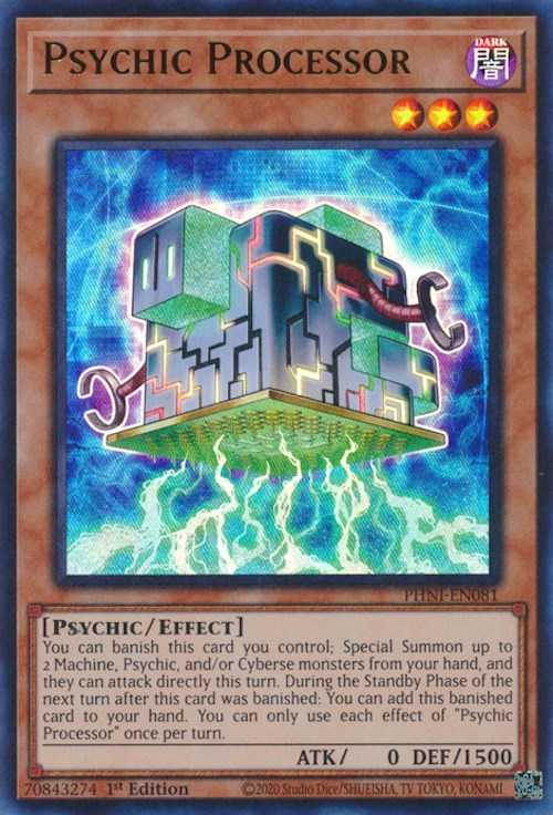 Psychic Processor [PHNI-EN081] Ultra Rare | Exor Games Dartmouth