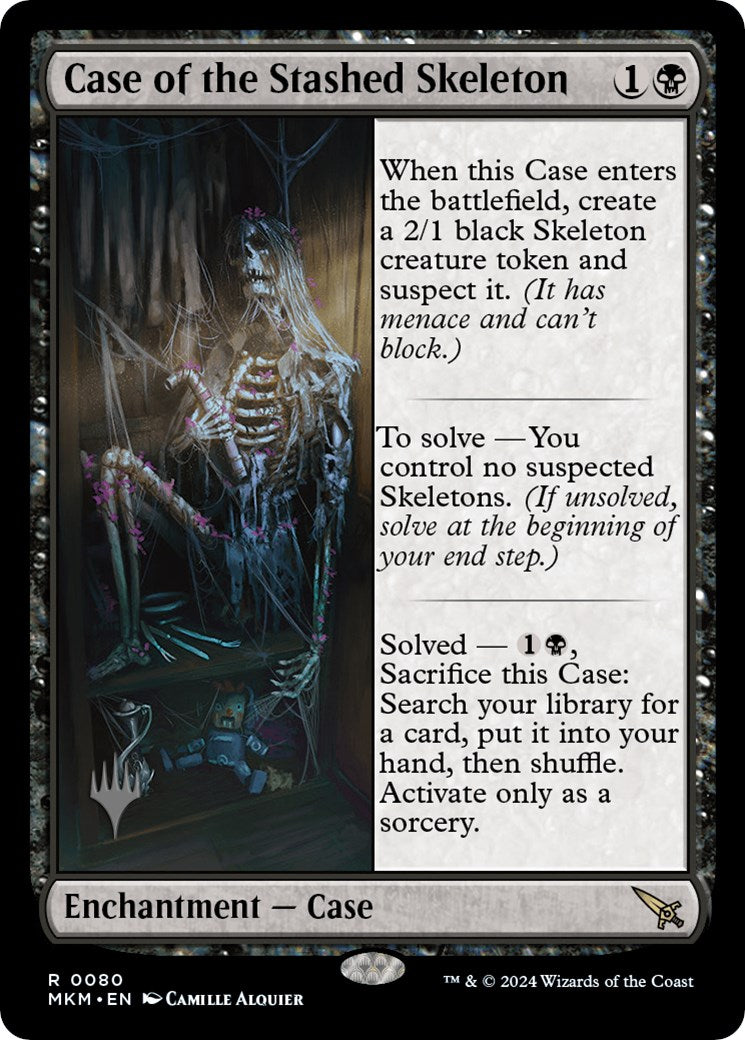 Case of the Stashed Skeleton (Promo Pack) [Murders at Karlov Manor Promos] | Exor Games Dartmouth