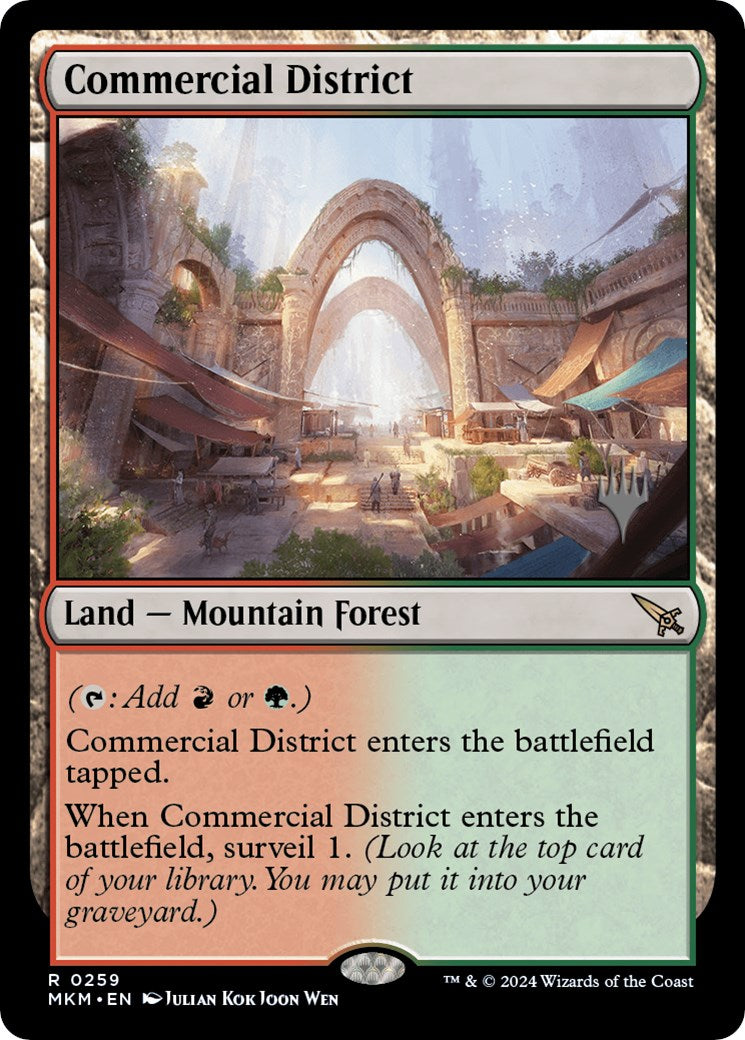 Commercial District (Promo Pack) [Murders at Karlov Manor Promos] | Exor Games Dartmouth