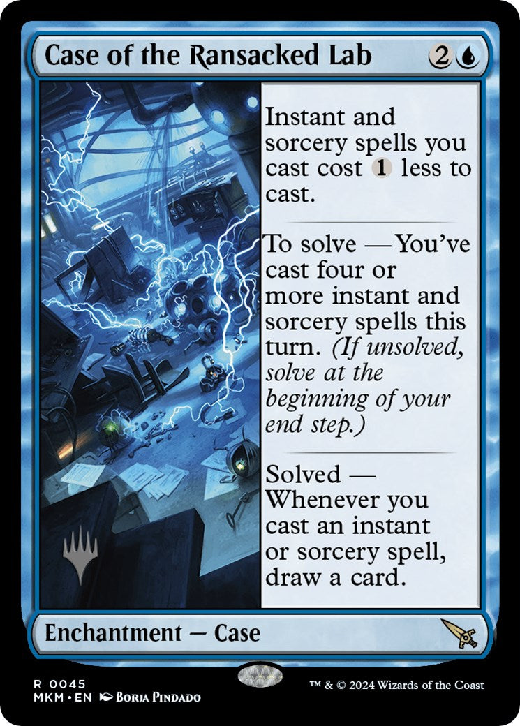 Case of the Ransacked Lab (Promo Pack) [Murders at Karlov Manor Promos] | Exor Games Dartmouth