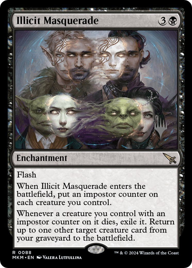 Illicit Masquerade (Promo Pack) [Murders at Karlov Manor Promos] | Exor Games Dartmouth