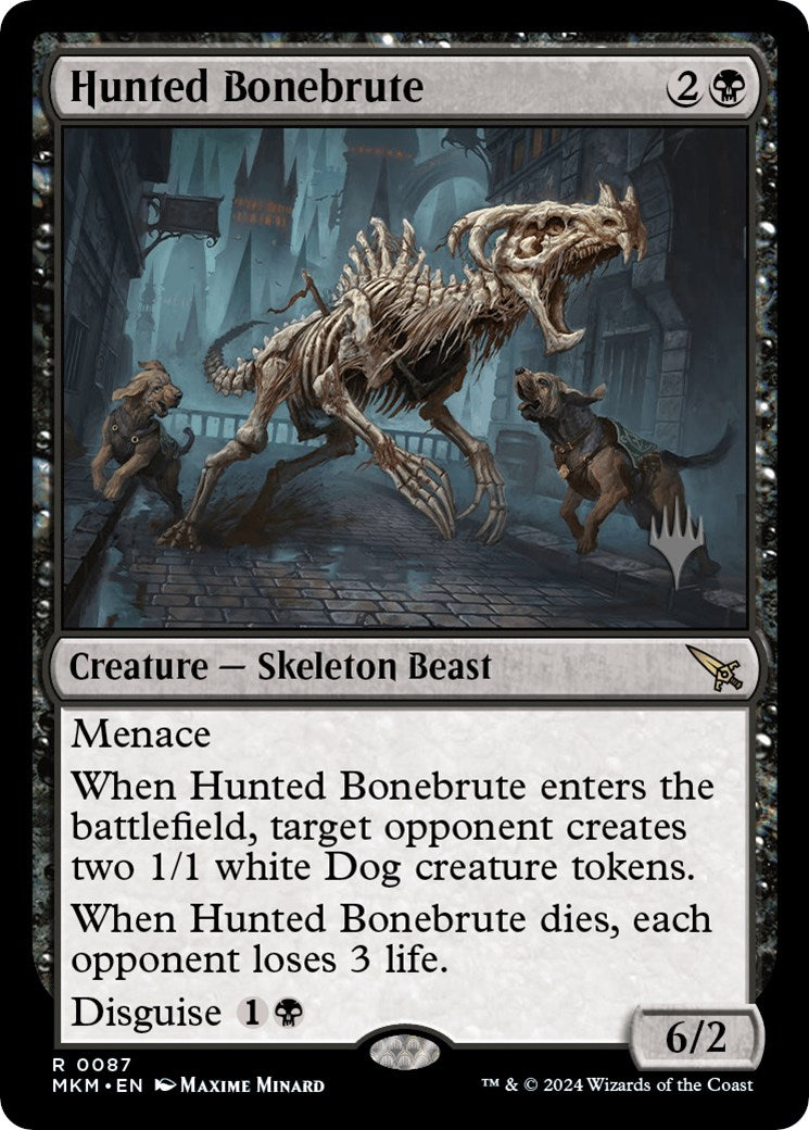 Hunted Bonebrute (Promo Pack) [Murders at Karlov Manor Promos] | Exor Games Dartmouth