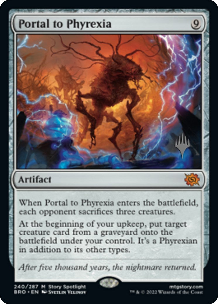 Portal to Phyrexia (Promo Pack) [The Brothers' War Promos] | Exor Games Dartmouth