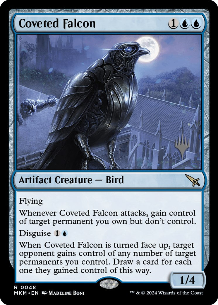 Coveted Falcon (Promo Pack) [Murders at Karlov Manor Promos] | Exor Games Dartmouth