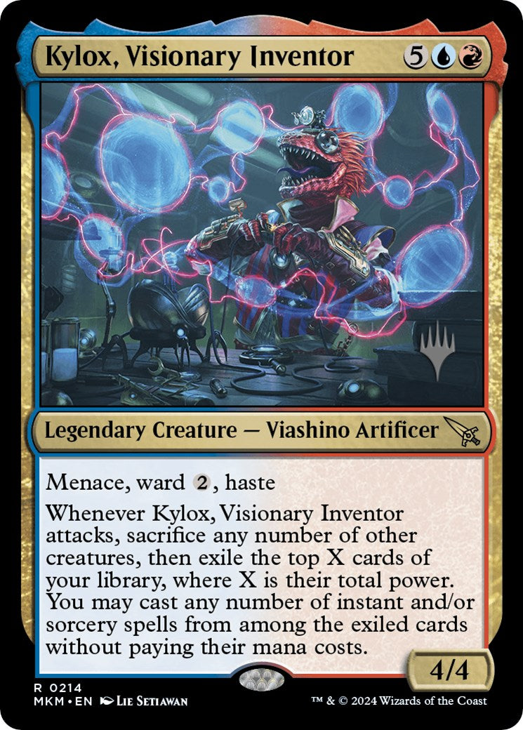 Kylox, Visionary Inventor (Promo Pack) [Murders at Karlov Manor Promos] | Exor Games Dartmouth