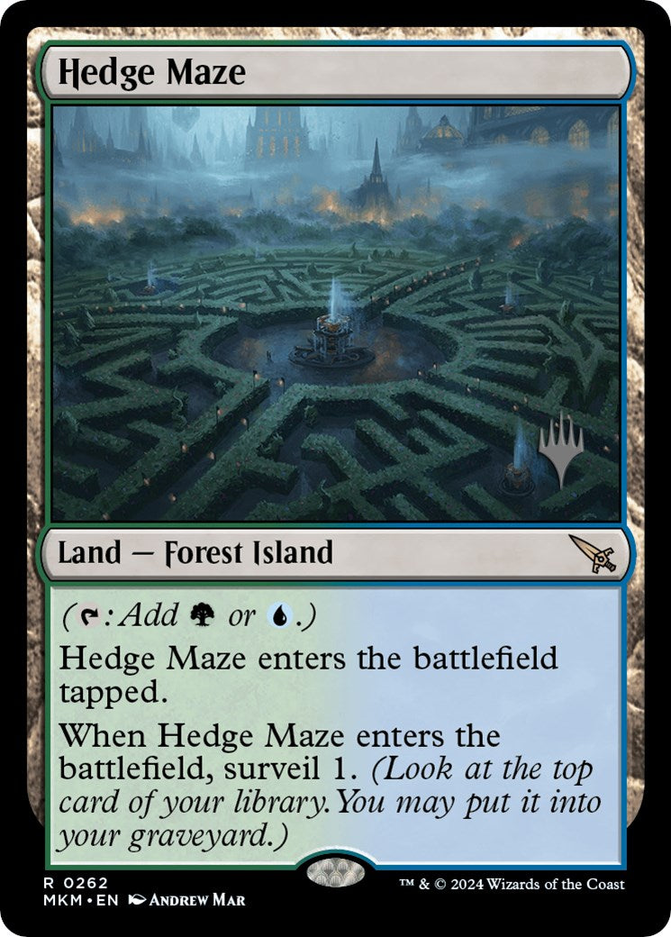 Hedge Maze (Promo Pack) [Murders at Karlov Manor Promos] | Exor Games Dartmouth