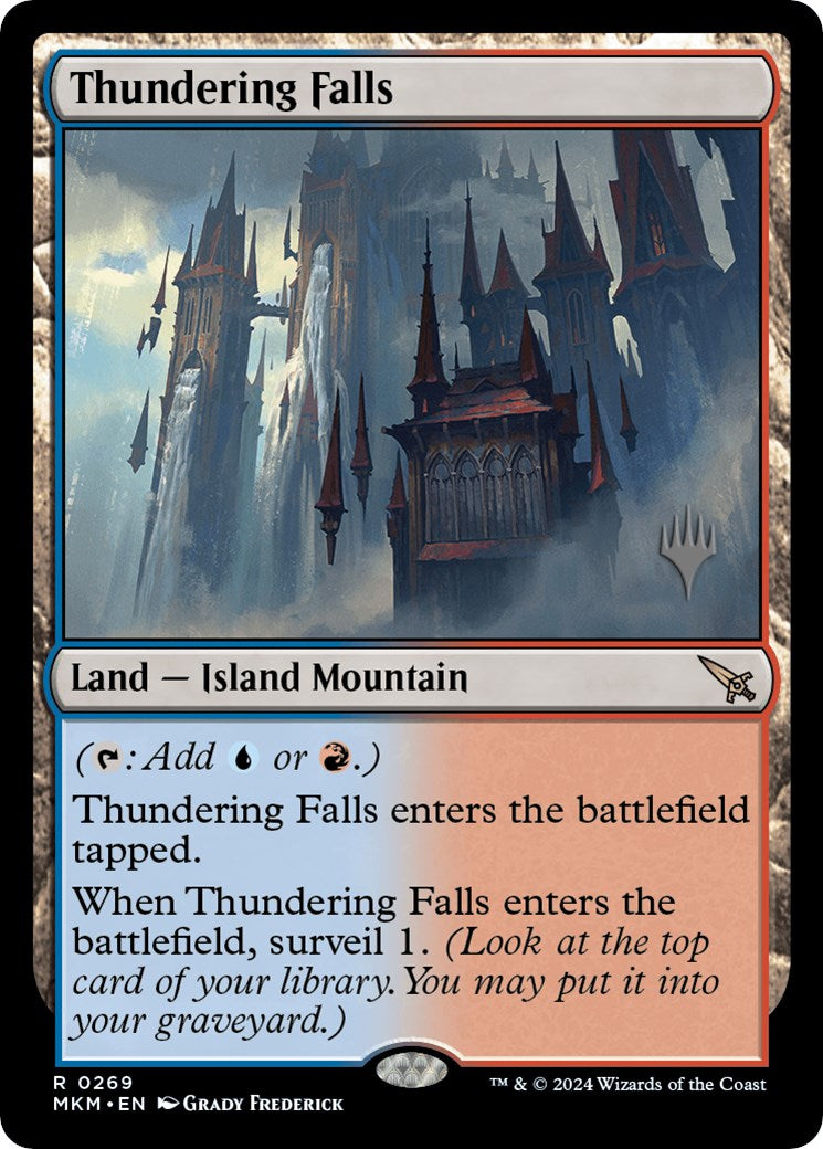 Thundering Falls (Promo Pack) [Murders at Karlov Manor Promos] | Exor Games Dartmouth