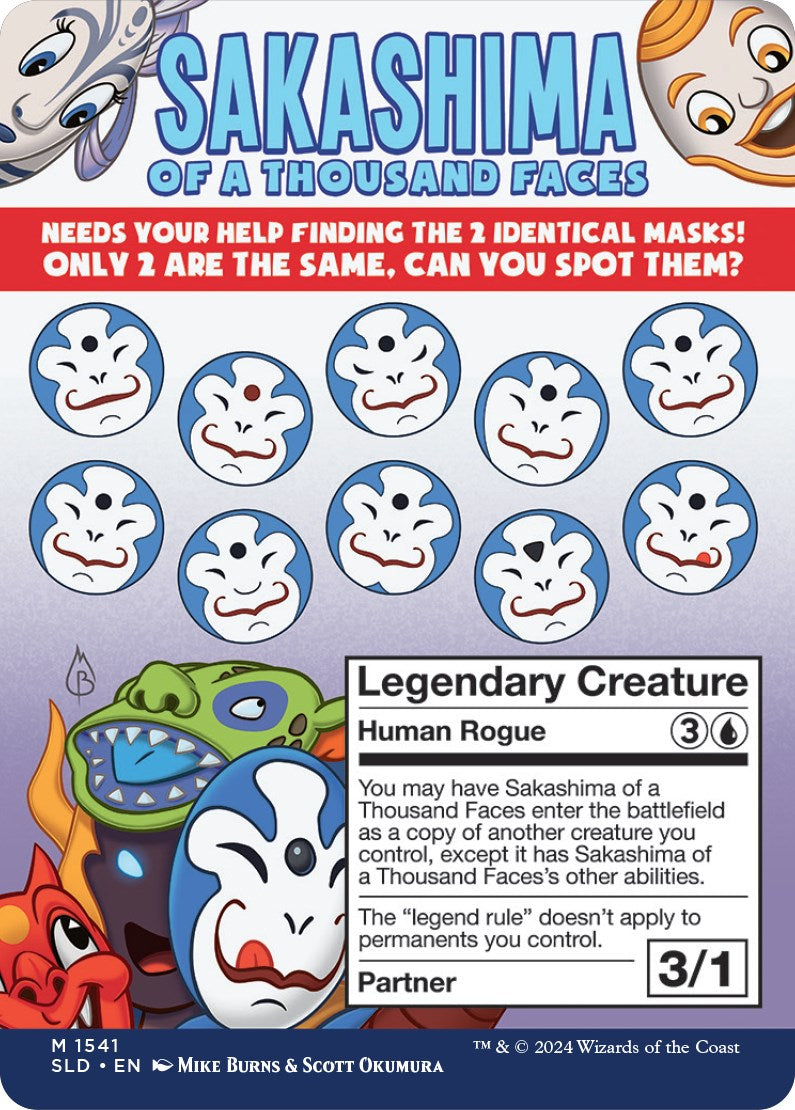 Sakashima of a Thousand Faces [Secret Lair Drop Series] | Exor Games Dartmouth