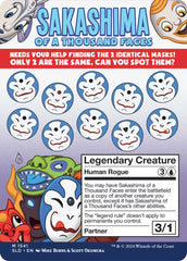 Sakashima of a Thousand Faces [Secret Lair Drop Series] | Exor Games Dartmouth