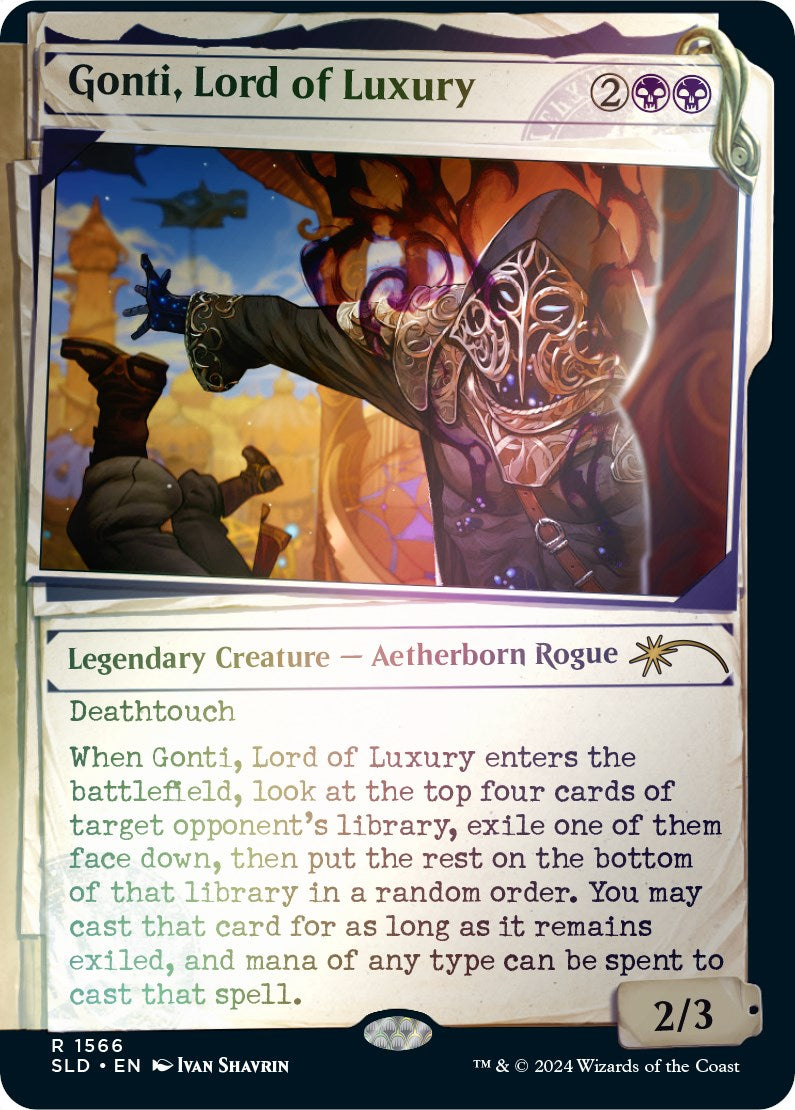 Gonti, Lord of Luxury (Rainbow Foil) [Secret Lair Drop Series] | Exor Games Dartmouth