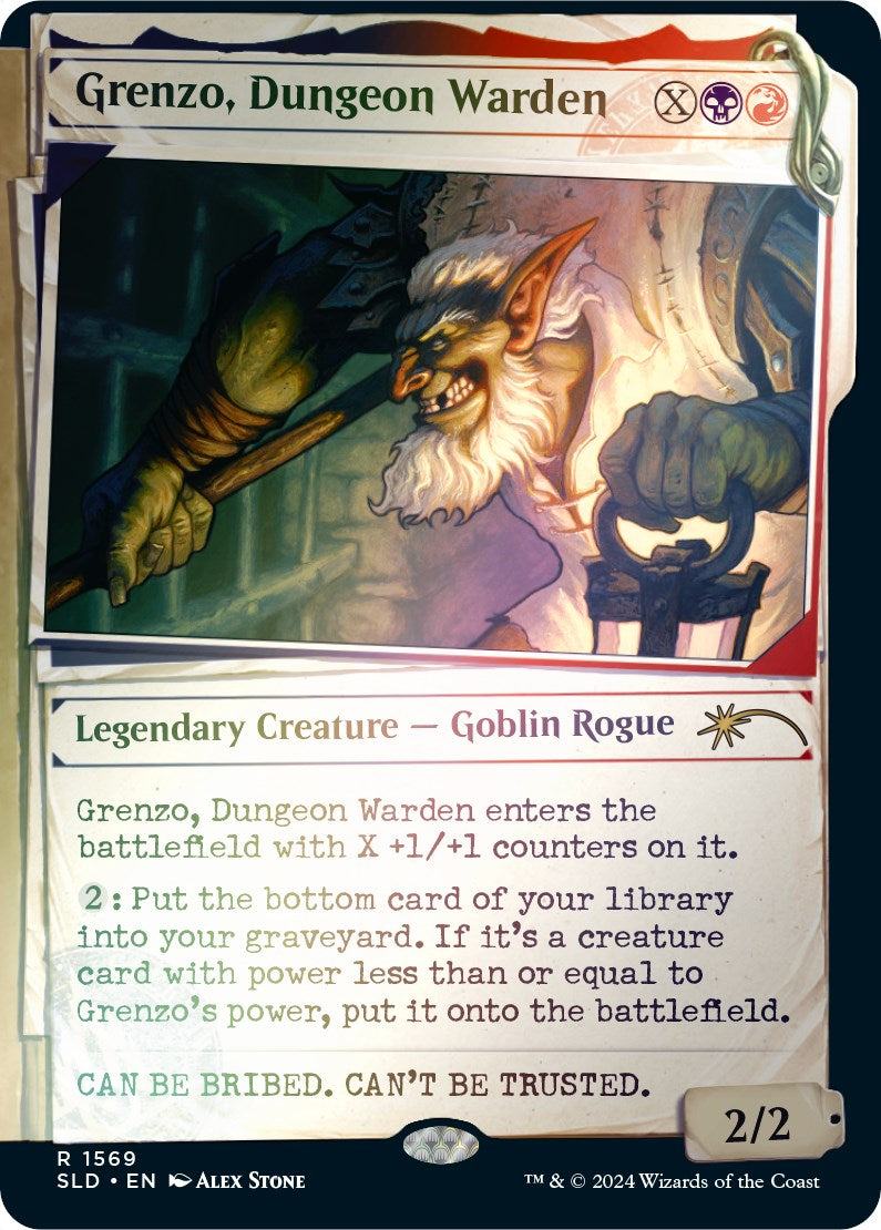 Grenzo, Dungeon Warden (Rainbow Foil) [Secret Lair Drop Series] | Exor Games Dartmouth