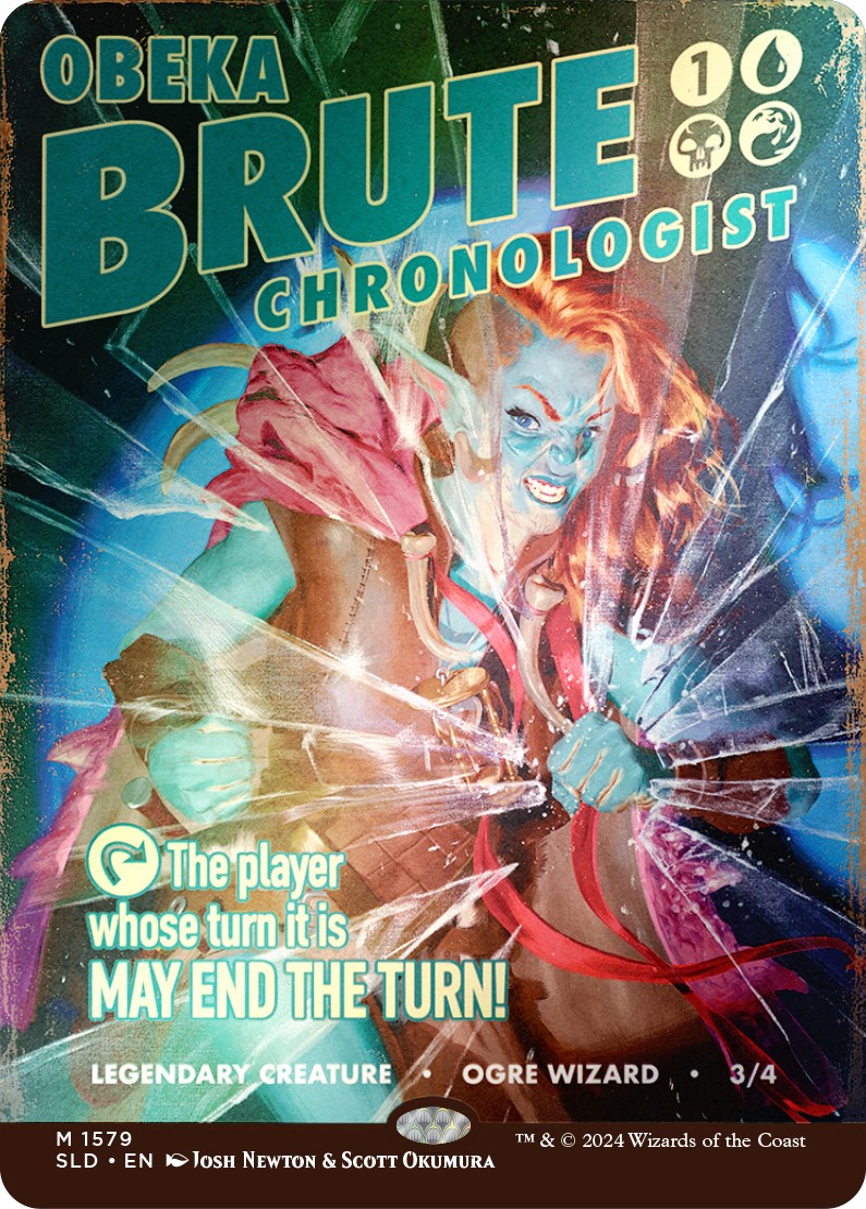 Obeka, Brute Chronologist (Rainbow Foil) [Secret Lair Drop Series] | Exor Games Dartmouth