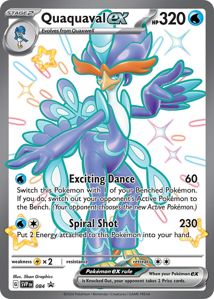 Quaquaval ex (084) (Jumbo Card) [Scarlet & Violet: Black Star Promos] | Exor Games Dartmouth