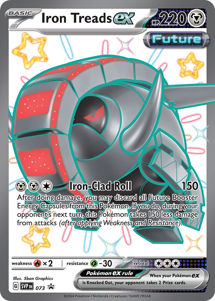 Iron Treads ex (073) [Scarlet & Violet: Black Star Promos] | Exor Games Dartmouth