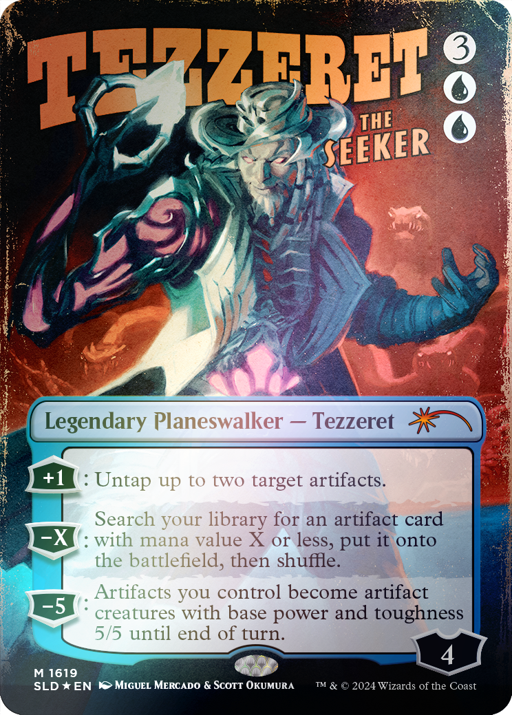 Tezzeret the Seeker (1619) (Rainbow Foil) [Secret Lair Drop Series] | Exor Games Dartmouth