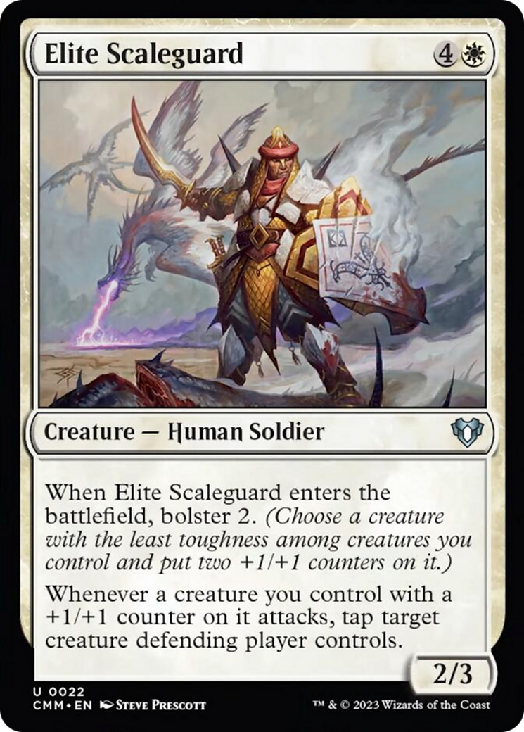 Elite Scaleguard [Commander Masters] | Exor Games Dartmouth