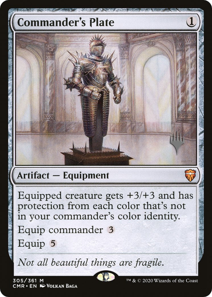 Commander's Plate (Promo Pack) [Murders at Karlov Manor Promos] | Exor Games Dartmouth