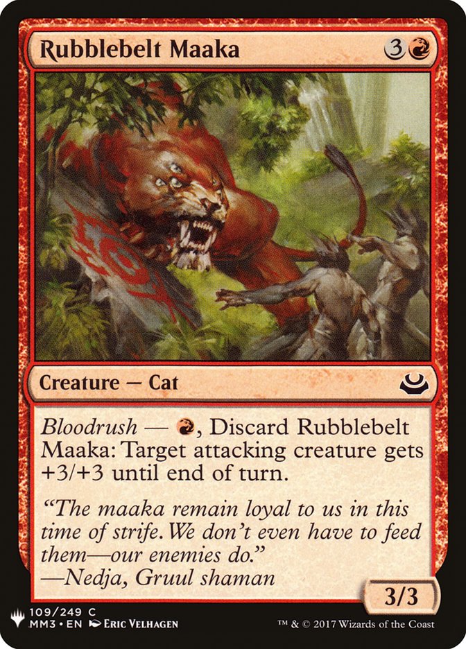 Rubblebelt Maaka [Mystery Booster] | Exor Games Dartmouth