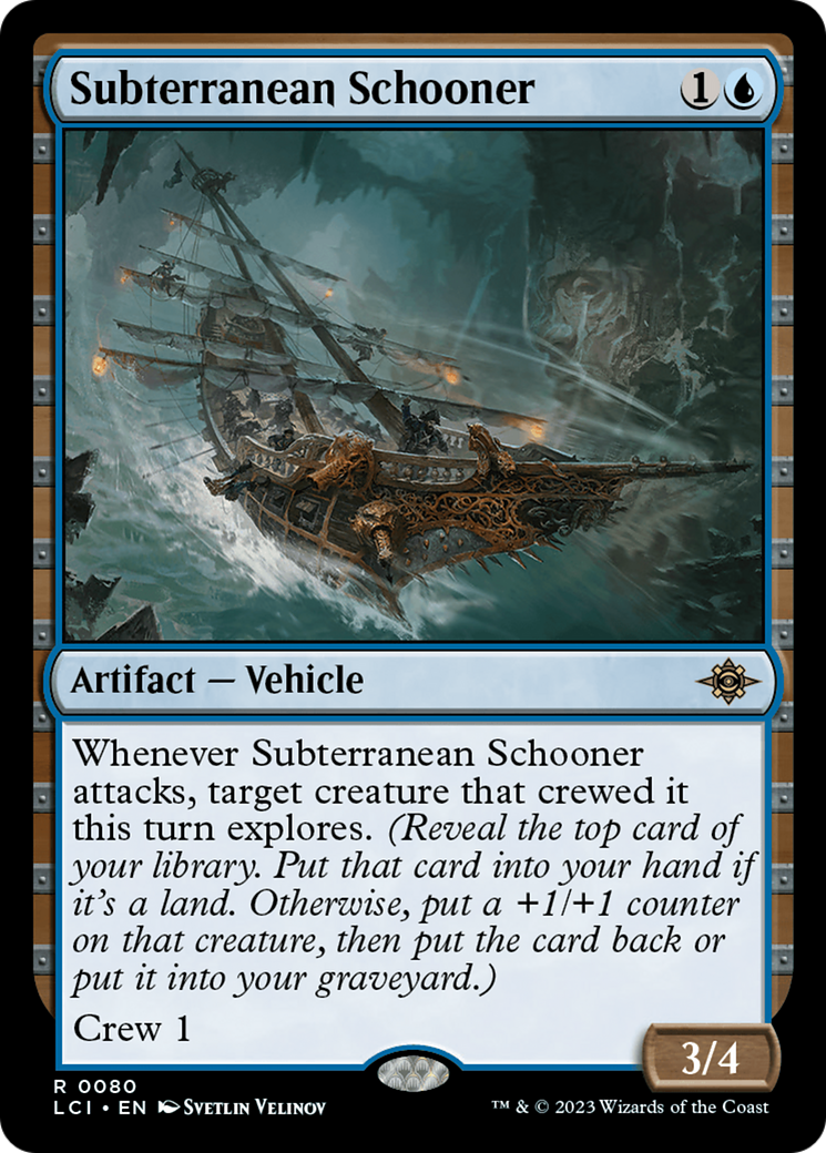 Subterranean Schooner [The Lost Caverns of Ixalan] | Exor Games Dartmouth