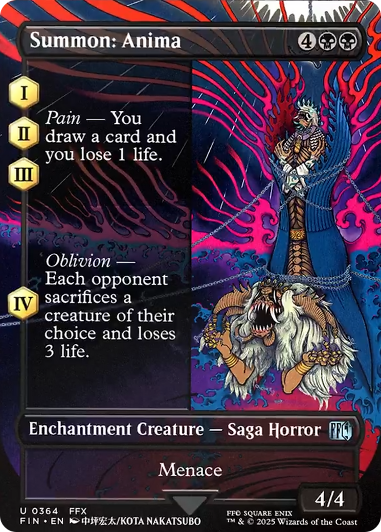 Summon: Anima (Borderless) [FINAL FANTASY] | Exor Games Dartmouth