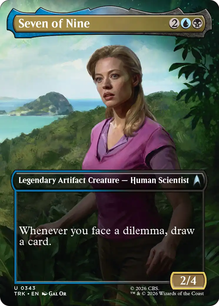Seven of Nine (Borderless) [Star Trek] | Exor Games Dartmouth