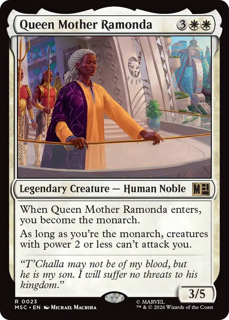 Queen Mother Ramonda (Surge Foil) [Marvel Super Heroes Commander] | Exor Games Dartmouth
