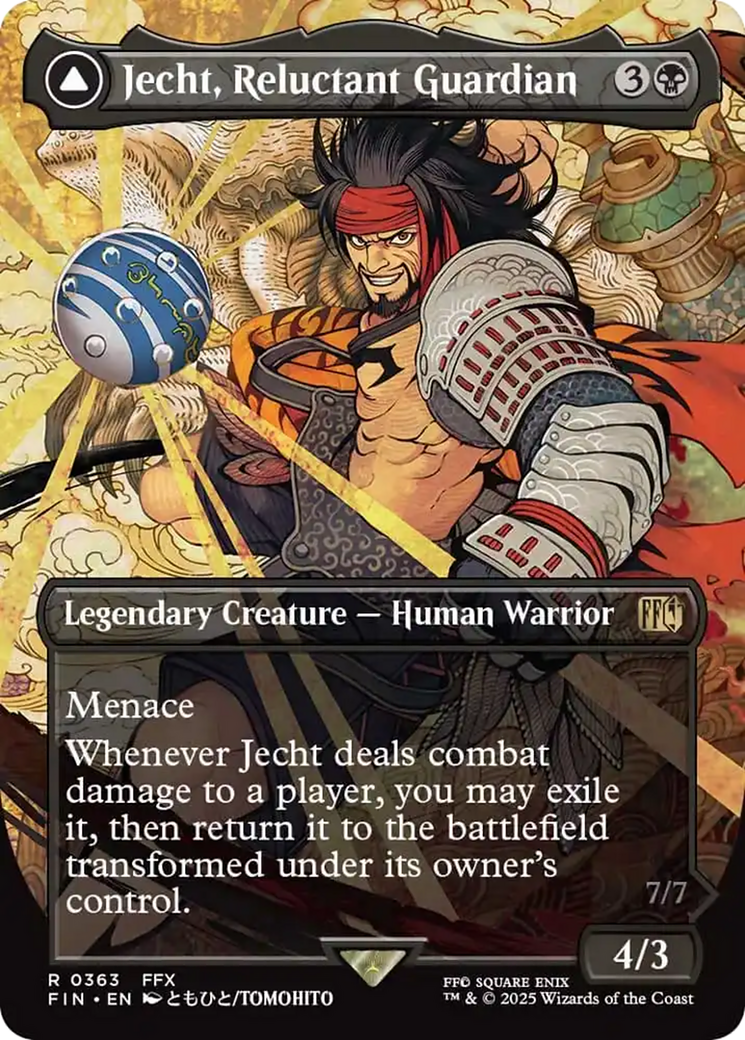 Jecht, Reluctant Guardian // Braska's Final Aeon (Borderless) [FINAL FANTASY] | Exor Games Dartmouth
