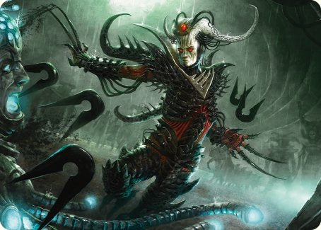 Vraan, Executioner Thane Art Card [Phyrexia: All Will Be One Art Series] | Exor Games Dartmouth