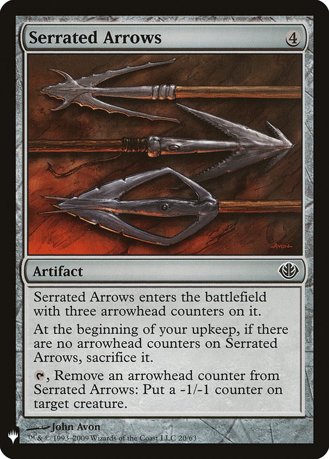 Serrated Arrows [Mystery Booster] | Exor Games Dartmouth