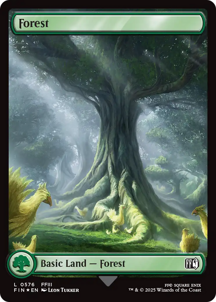 Forest (0576) (Surge Foil) [FINAL FANTASY] | Exor Games Dartmouth