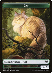 Treasure // Cat Double-Sided Token [Kaldheim Tokens] | Exor Games Dartmouth