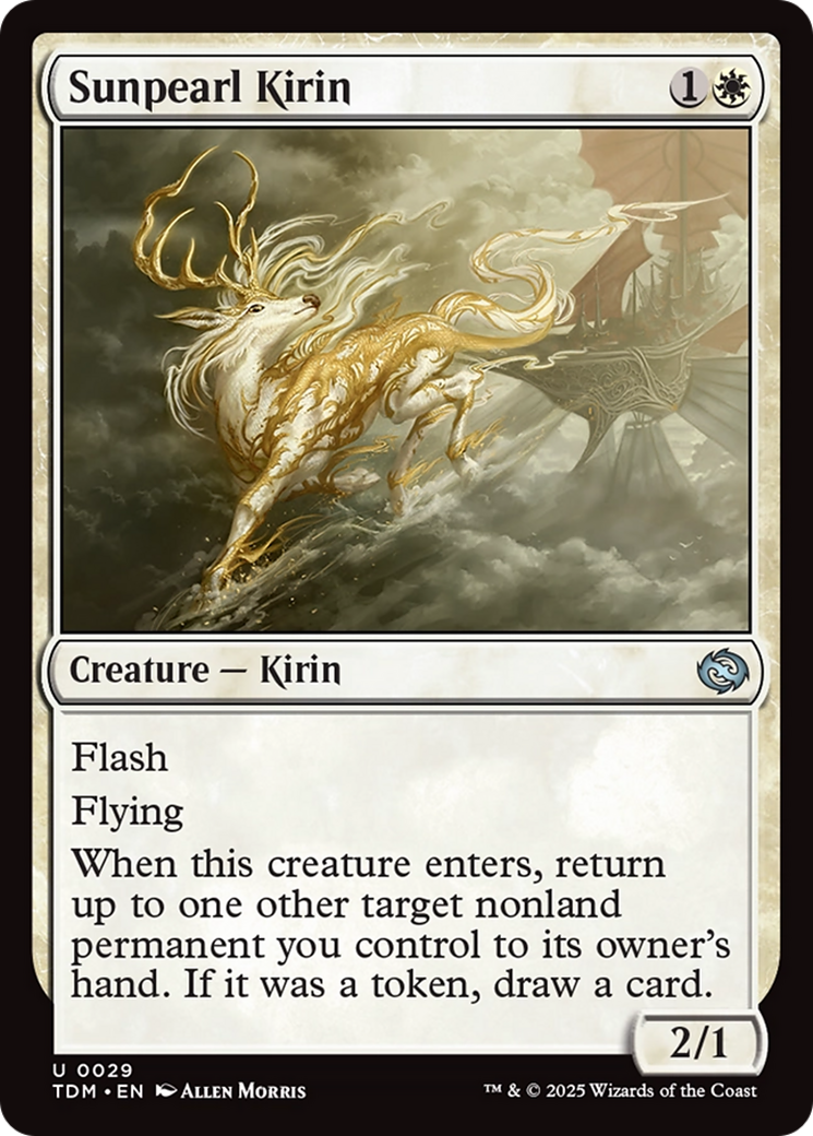 Sunpearl Kirin [Tarkir: Dragonstorm] | Exor Games Dartmouth
