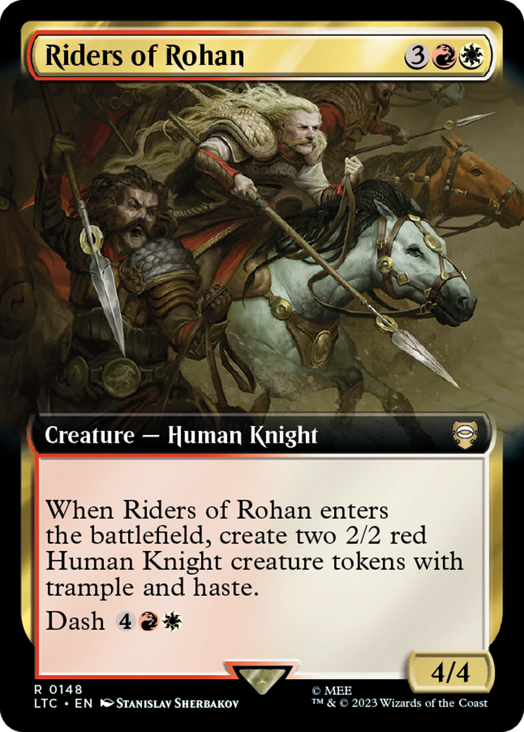 Riders of Rohan (Extended Art) [The Lord of the Rings: Tales of Middle-Earth Commander] | Exor Games Dartmouth