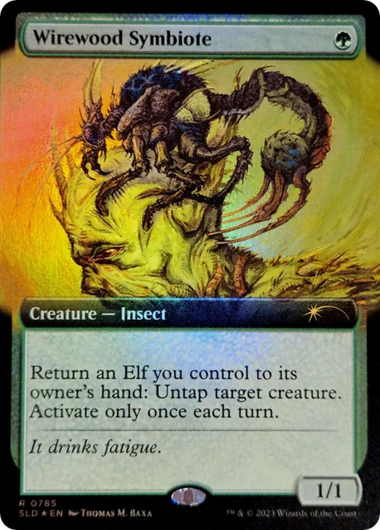 Wirewood Symbiote (Extended Art) [Secret Lair Drop Series] | Exor Games Dartmouth