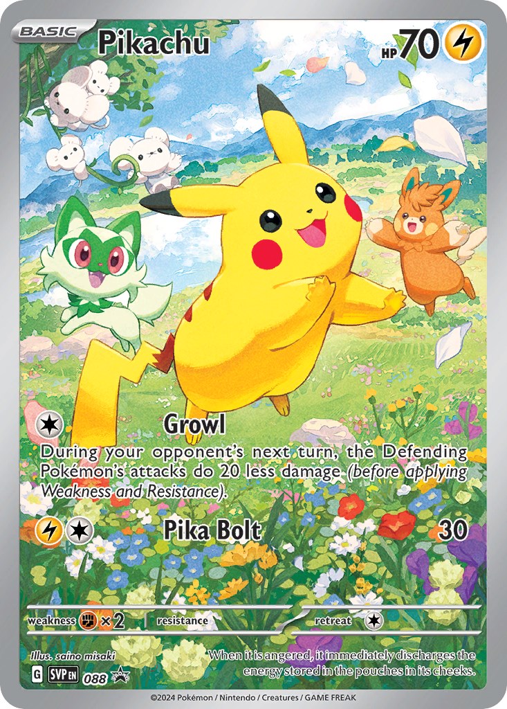 Pikachu (088) [Scarlet & Violet: Black Star Promos] | Exor Games Dartmouth