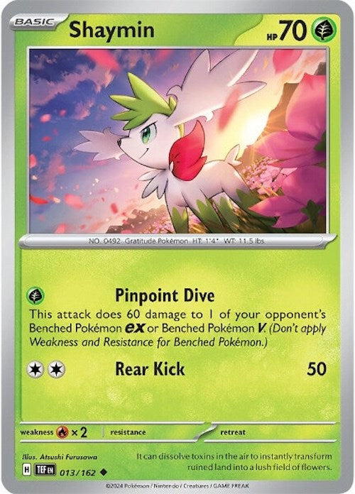 Shaymin (013/162) [Scarlet & Violet: Temporal Forces] | Exor Games Dartmouth