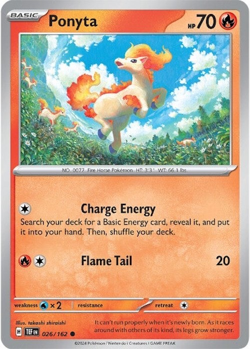 Ponyta (026/162) [Scarlet & Violet: Temporal Forces] | Exor Games Dartmouth