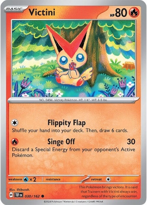 Victini (030/162) [Scarlet & Violet: Temporal Forces] | Exor Games Dartmouth