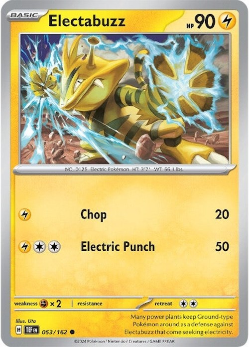 Electabuzz (053/162) [Scarlet & Violet: Temporal Forces] | Exor Games Dartmouth