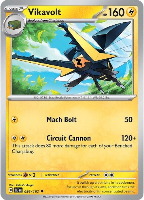 Vikavolt (056/162) [Scarlet & Violet: Temporal Forces] | Exor Games Dartmouth