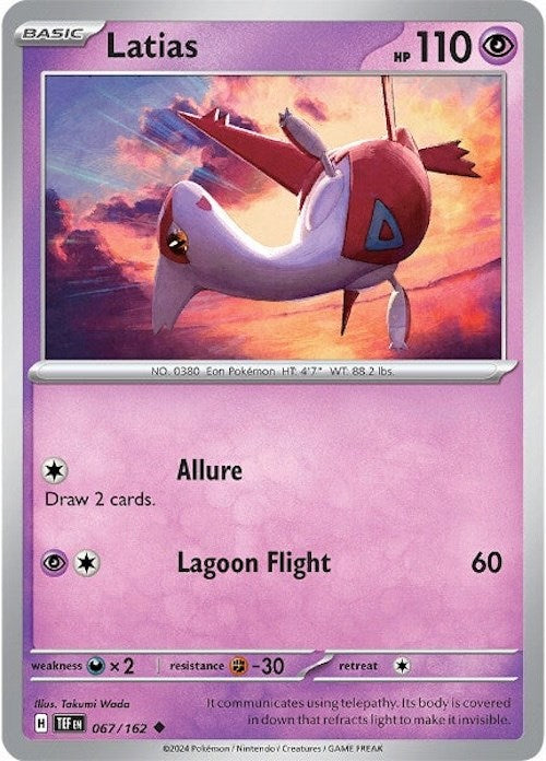 Latias (067/162) [Scarlet & Violet: Temporal Forces] | Exor Games Dartmouth