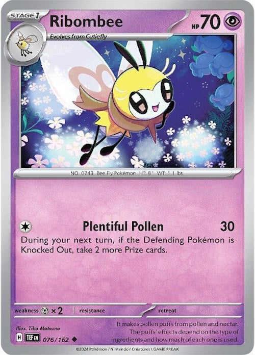 Ribombee (076/162) [Scarlet & Violet: Temporal Forces] | Exor Games Dartmouth