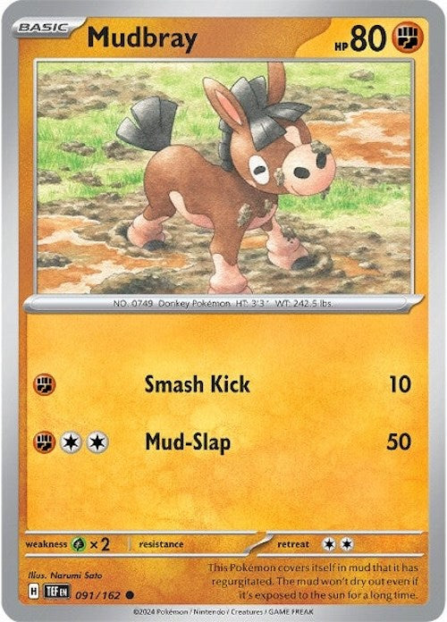 Mudbray (091/162) [Scarlet & Violet: Temporal Forces] | Exor Games Dartmouth