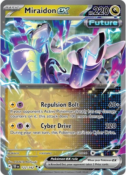 Miraidon ex (122/162) [Scarlet & Violet: Temporal Forces] | Exor Games Dartmouth